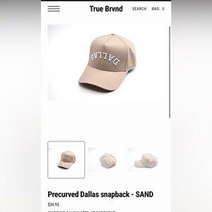 True Brvnd - DALLAS Hat - OS fits all